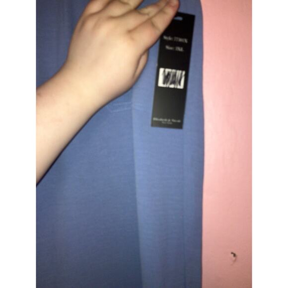 NWT Elizabeth and Nicole blue tapered pants size 3X - Picture 4 of 8